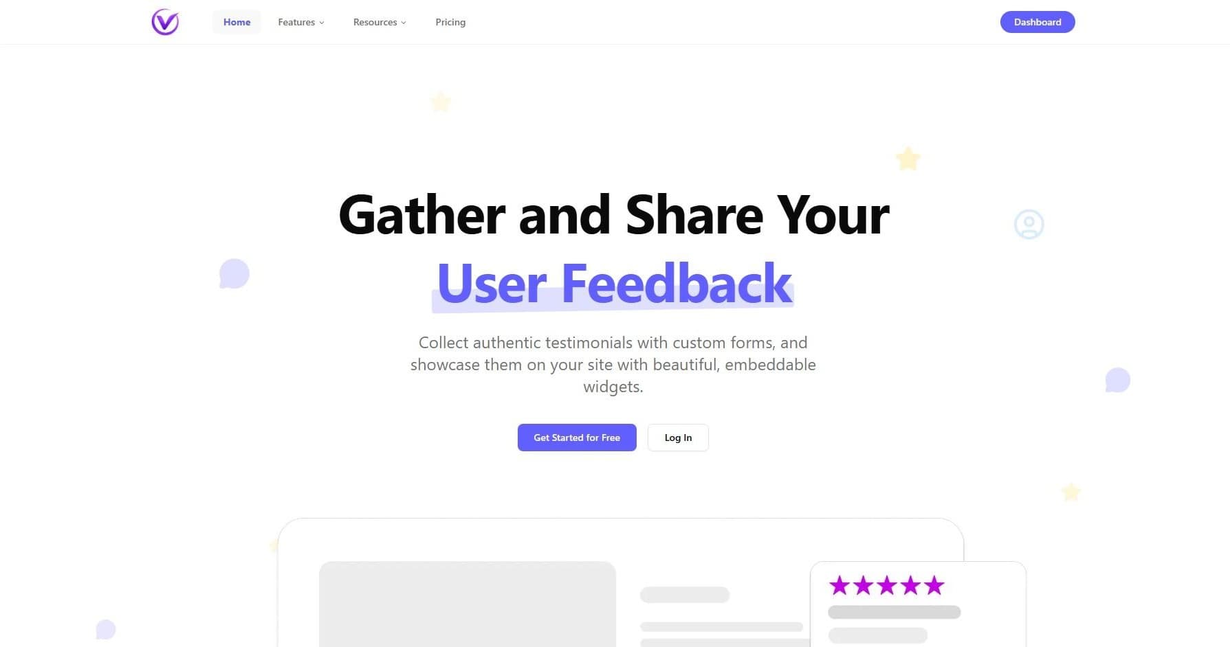 Vauch Platform Dashboard