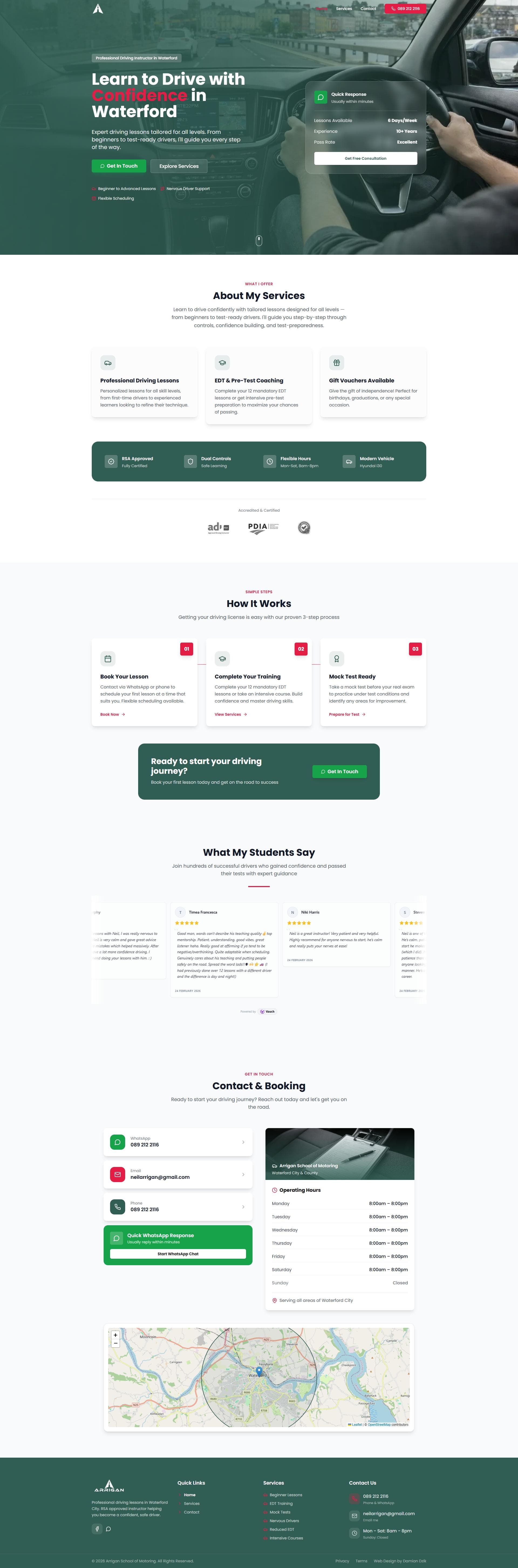 Arrigan School of Motoring - After